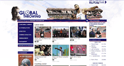 Desktop Screenshot of globalthrowing.com